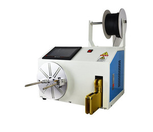Machine automatique multifonction pour l'enroulement et le ligaturage de câbles, équipement de bobinage, de torsion et de fixation pour fils électriques et câbles de données USB - Product Image 5