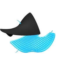 Siège ergonomique pour fauteuil roulant en mousse à mémoire de forme orthopédique, respirant, anti-douleur, en forme de U, amovible et lavable