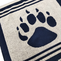 Bulk Supply 2026 Hot Selling 100% Cotton Personalized Beach Towel With Custom Logo Printing