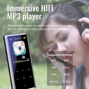 เครื่องเล่น MP3 MP4 หน้าจอสัมผัสโลหะแบบกำหนดเองจากโรงงาน รองรับวิดีโอ HD เพลง วิทยุ FM เครื่องบันทึกเสียง สำหรับนักเรียน - Product Image 4
