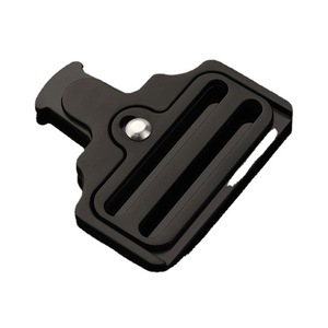 Boucle à dégagement latéral en plastique noir, accessoire de sac, attache durable pour sac à dos, sac banane, fermeture réglable, collection Printemps 2022 - Product Image 4