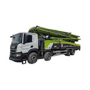 Top marque Zoomlion 56 mètres à moteur diesel utilisé <span class=keywords><strong>pompe</strong></span> à béton à bas <span class=keywords><strong>prix</strong></span> avec composants de base-moteur et moteur de Chine - Product Image 2
