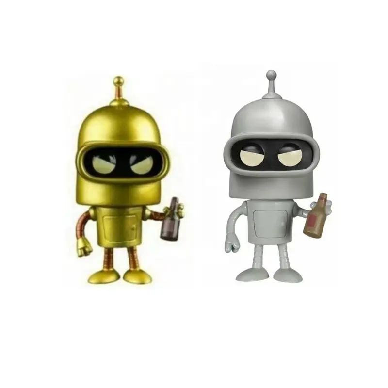 Pop 29 Bender ouro Action Figure modelo Brinquedo Boneca Coleção Vinil Estatueta Modelo FUTURAMA