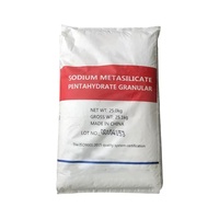 Méthasilicate de sodium pentahydraté (Na2SiO3) de qualité industrielle et alimentaire, haute pureté, CAS 10213-79-3