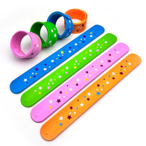 יצרן הדפסה מותאם אישית הדפסה <span class=keywords><strong>slap</strong></span> גלישת clap wristband לסביבה-ידידותי רפלקטיבי רפלקטיבי רפליטים צמיד pvc - Product Image 6