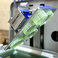 Printer 3D LCD NOVA3D untuk Perhiasan, Model Lilin Cor yang Dapat Dibakar dengan Rendah Abu untuk Cincin, Liontin, dan Relief Filigree Emas untuk Bengkel Perhiasan Kecil