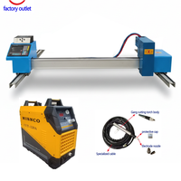 Machine de découpe plasma CNC mini économique 1500*3000mm avec petite table de découpe, fonction de découpe de tuyaux et CNC intégré