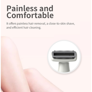 4 en 1 Electric Ladies Women Depilación facial para mujeres Afeitadora eléctrica de <span class=keywords><strong>cejas</strong></span> Girl - Product Image 4