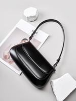 Sac à bandoulière en cuir véritable tendance, sac à main de luxe de créateur, sacs à main haut de gamme pour femmes, vente en gros à bas prix