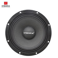 Haut-parleur de voiture OEM MF6501 6,5 pouces, 120W RMS, haut-parleurs pleine gamme 6,5 pouces, haut-parleurs de milieu de gamme en fer pour l'audio automobile, 92dB, 4 ohms