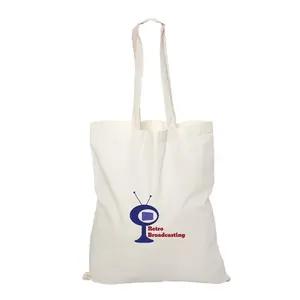 KAISEN-Bolsas de lona de algodón ecológicas, bolso de mano de lujo con impresión personalizada en blanco