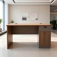 Bureau de travail simple avec tiroirs pour le bureau à domicile
