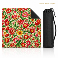 Tapis de Mahjong en Jacquard de Luxe Moderne avec Bordures Renforcées et Sac de Rangement – OEM, Marque Privée, Image Personnalisée Disponible, Vente en Gros pour le Poker
