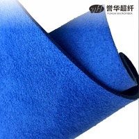 Tissu amara coloré en daim 0.4-0.6mm, 2 pièces, en microfibre pour boîtes à bijoux, pochette à bijoux et accessoires d'affichage