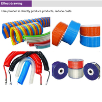Extrudeuse plastique à vis simple haute efficacité JINGDONG pour paille, fil, profil, tuyau - automatique PE PP PS PET PVC ABS TPU