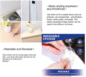 4 pièces/ensemble Transparent Anti Vibration absorbant les chocs tapis Machine à laver réduction du bruit Silicone antidérapant résistance à la chaleur - Product Image 6