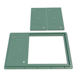 도로 잔디 배수용 SMC A15 FRP 맨홀 커버 - Product Image 2