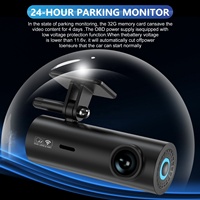 Nouvelle mini voiture boîte noire caméra de tableau de bord HD double objectif voiture dvr dashcam wifi 4K avant et arrière doble camara 4k + 1080P wifi 4k dash cam