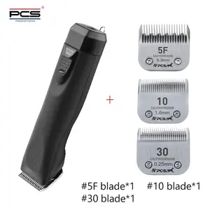 5F 10# 30# Blades Professional A5 Dog Grooming Clipper Set Rechargeable Cordless Pet Grooming Tools Kit for Dogs Cats