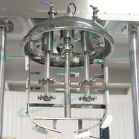 crème sous vide pommade Lotion dentifrice Gel mélangeur faisant la machine équipement de production de cosmétiques