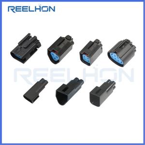 Terminal eléctrico impermeable de 2 3 4 8 y 12 pines Conector automático TE AMP 2-1437712-5 Arnés de cables macho/hembra - Product Image 6