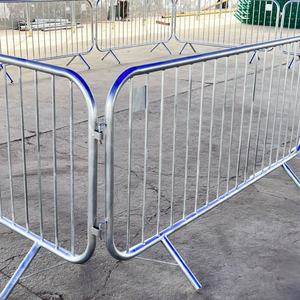 กำแพงเหล็กเคลื่อนย้ายได้ประตูกั้นชั่วคราวควบคุมฝูงชนบนถนน - Product Image 4