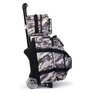 Bolsas de bolos Brunswick con ruedas, compartimento separado para zapatos, asa extraíble y bolsillo para accesorios de gran capacidad. - Product Image 2