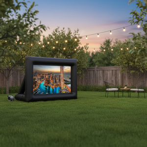 Écran de projection gonflable extérieur de 20 pieds, best-seller <span class=keywords><strong>2021</strong></span>, pour tous les projecteurs de télévision et les films - Product Image 1