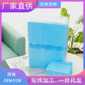 แผ่นรองฉี่สัตว์เลี้ยงแบบหนาพิเศษ ซึมซับได้ดี สำหรับสุนัข ขนาด S M L XL อุปกรณ์ฝึกสัตว์เลี้ยง 100 ชิ้น - Product Image 5