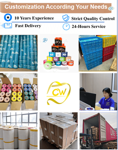 CW perban pertolongan pertama perawatan Logo kustom pita otot olahraga lebar 5cm/2 inci panjang 5m untuk cedera - Product Image 6