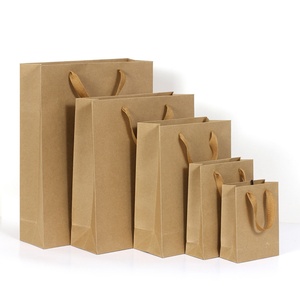 Bolsa de Papel Kraft Ecológica 2025 con Logotipo Personalizado para Comida para Llevar, Impresión Digital para Uso Doméstico - Product Image 3