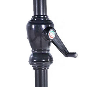 L Wholesale Outdoor 10ft Water Uv Resistant Patio <strong>Table</strong> Umbrellas Commercial Market <strong>Parasols</strong> With Tilt Crank for Yard Garden - Product Image 5