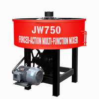 Malaxeur à béton diesel portable vertical JW750 750L pour le mélange de sable et de mortier