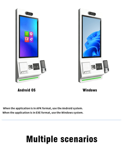 Kiosco Inteligente de Autoservicio para Alimentos, Pantalla Táctil Android Vertical de 21.5 Pulgadas, Escáner de <span class=keywords><strong>Pago</strong></span> QR, Monitoreo Remoto, Carcasa Metálica, <span class=keywords><strong>Supermercado</strong></span> - Product Image 5