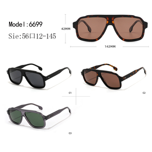แว่นตากันแดดป้องกัน UV400ขอบเต็มรูปแบบสำหรับกิจกรรมกลางแจ้งใช้ได้ทั้งชายและหญิง - Product Image 2
