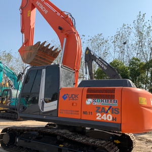 Excavatrice sur chenilles Hitachi ZX240H d'occasion en bon état, faible nombre d'heures de fonctionnement - Product Image 1
