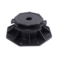 Piédestal de parcelles de terrasse en plastique extérieur durable réglable Produit de moulage par injection de carrelage de sol en dalle de terrasse facile à utiliser