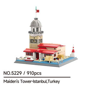 Wange 5229 Maiden's Tower Creative Assembly Block Bricks Model Kids Assemble Building Block Set Unisex Plastic Toy Wholesale - Product Image 6