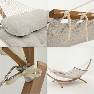 Meubles de balcon pour hôtel de luxe, mobilier d'extérieur, balançoire suspendue, balançoires de jardin, <span class=keywords><strong>hamac</strong></span> avec auvent pare-soleil - Product Image 5