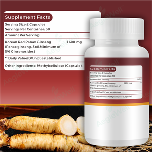 Yüksek kaliteli Panax <span class=keywords><strong>Ginseng</strong></span> kore kök çemen siyah tohumları Ginkgo Biloba kırmızı özü Maca Panax <span class=keywords><strong>Ginseng</strong></span> yetişkinler için kapsüller - Product Image 4