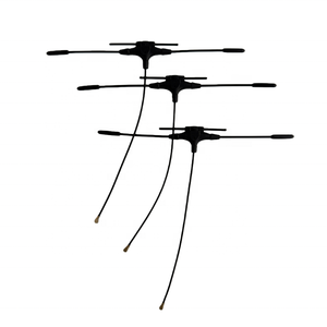 915mhz 2.4 gz दोहरी बैंड टी-प्रकार एंटीना 80 मिमी केबल और mhf1/u. fl कनेक्टर - Product Image 4