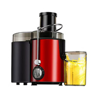 Extracteur de jus lent électrique robuste de 2 L, auto-nettoyant, à large ouverture, séparation de la pulpe, lames en acier inoxydable, cuisine à domicile, fruits