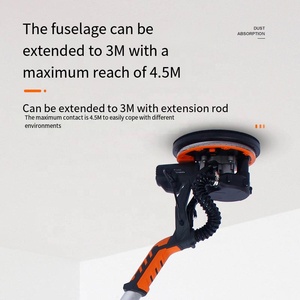NEOBRISKEN Belt Portable Wall Power Sanding <b>Machine</b> With Extended Handle for Wood N122 <b>Floor</b> <b>Machine</b> for Wood Cordless Po - Product Image 3