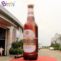 Bouteille publicitaire gonflable géante personnalisée pour promotion extérieure – Modèle de canette de bière gonflable sur mesure