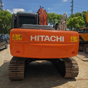 Excavatrice sur chenilles Hitachi ZX120 Orange, pelle hydraulique, équipement de construction - Product Image 6