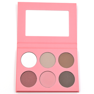 Haute qualité 6 couleurs higlighter Palette Multi couleur cosmétique fard à paupières poudre paillettes fard à paupières - Product Image 4