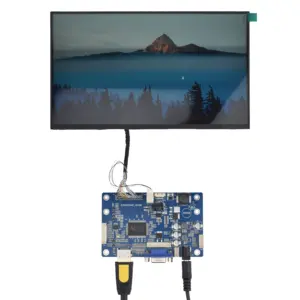 10.1 polegadas 1920*1080 IPS LCD Módulo 10.1 "LVDS Display Screen kits completos opcionais de placa de motorista e painel de toque