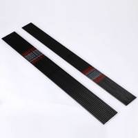 Tige de flèche en carbone ACCMOS ID 5.2mm 0.003/0.001 Spine 300-700 pour tir à l'arc, arbalète, chasse et tir sportif