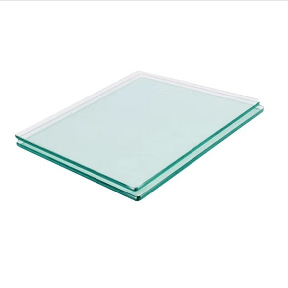 Industrial Bathroom Outdoor Warehouse Tempered Safety Glass with Polished Edge High Strength