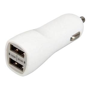 Mini adaptateur de chargeur de téléphone de voiture double USB 2.1A <span class=keywords><strong>charge</strong></span> rapide pour <span class=keywords><strong>iPhone</strong></span> Xiaomi HTC téléphone tablette chargeur de voiture <span class=keywords><strong>prise</strong></span> - Product Image 2